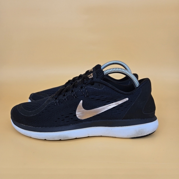 Nike  Flex 2017 RN 'Black Metallic Red Bronze' Women's Shoes Size 6.5 - Picture 1 of 8